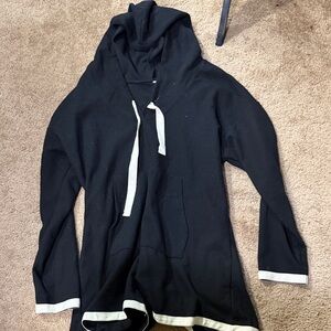 Amazon Black and White Hooded Pajama Set